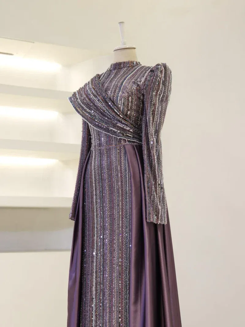 Nesrina Modest Evening Dress