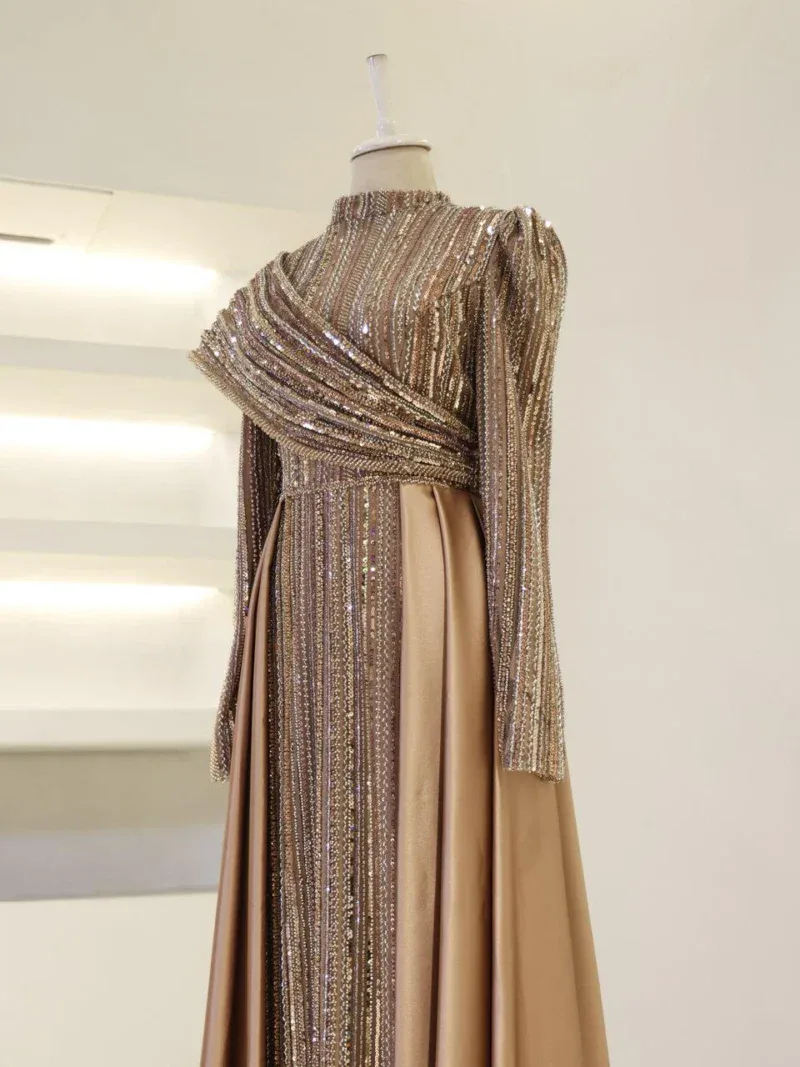 Nesrina Modest Evening Dress