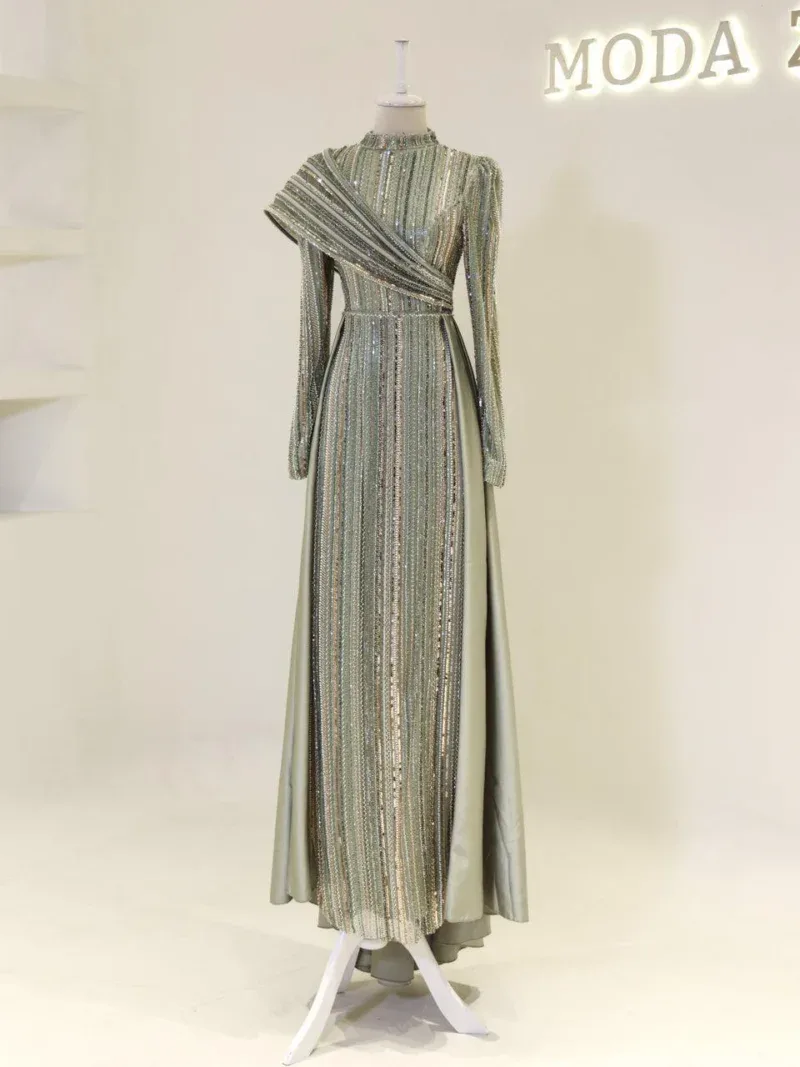 Nesrina Modest Evening Dress