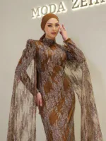 Noche Modest Evening Dress