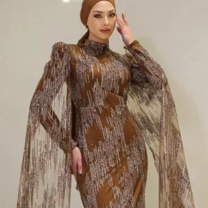 Noche Modest Evening Dress