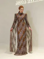 Noche Modest Evening Dress