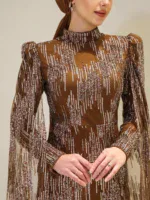 Noche Modest Evening Dress