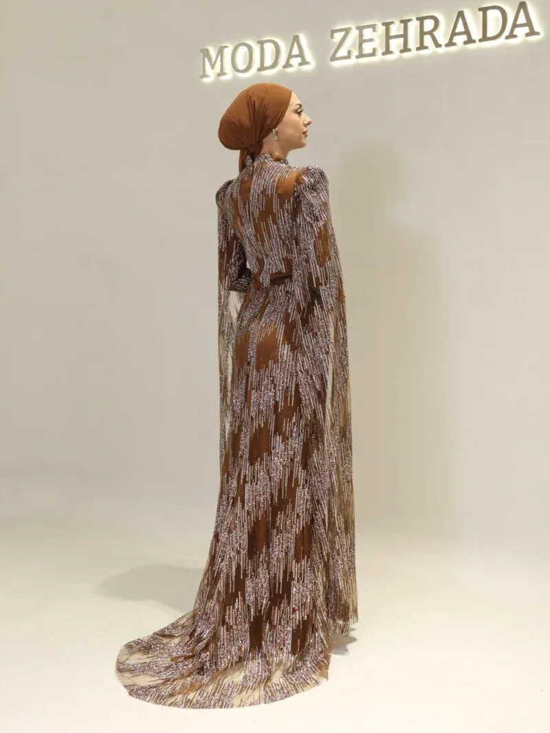 Noche Modest Evening Dress