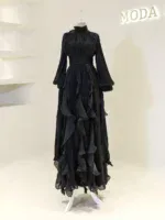 Nola Modest Evening Dress