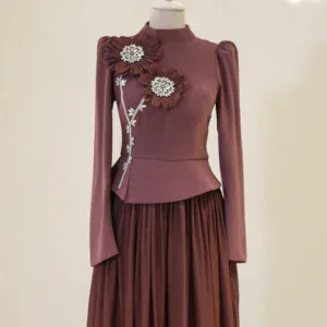 Novara Modest Evening Dress