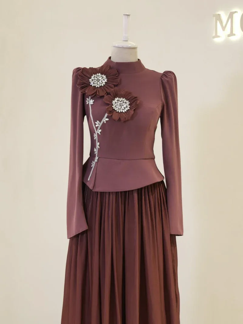 Novara Modest Evening Dress