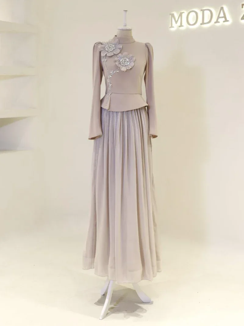 Novara Modest Evening Dress