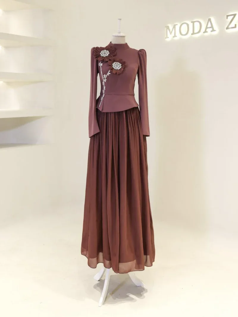 Novara Modest Evening Dress