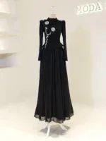 Novara Modest Evening Dress
