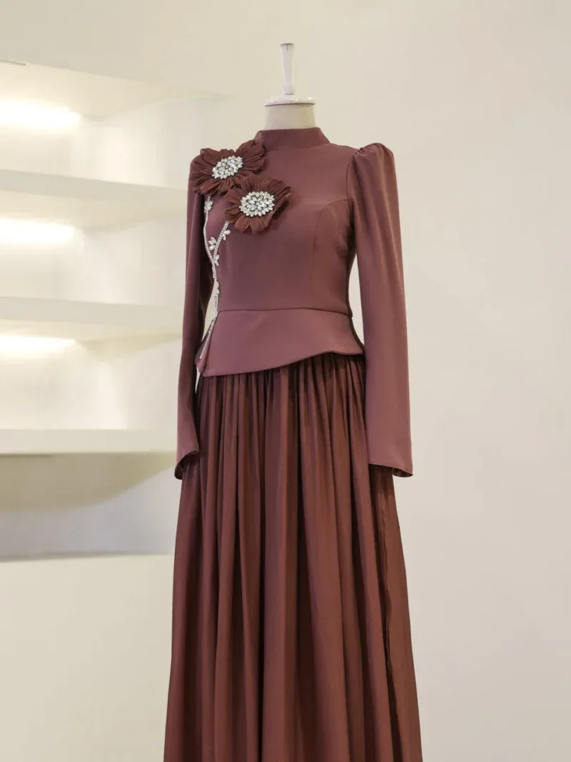 Novara Modest Evening Dress