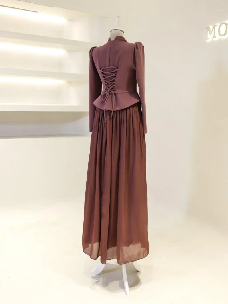 Novara Modest Evening Dress