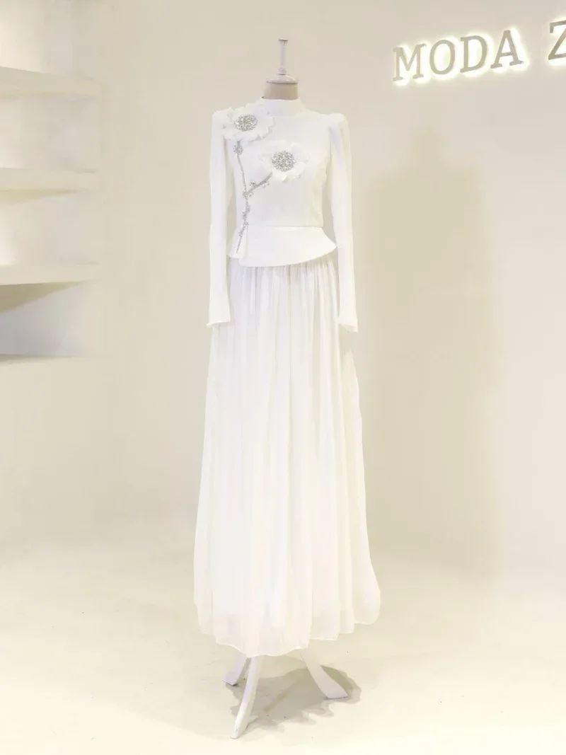 Novara Modest Evening Dress