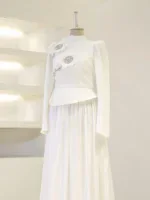 Novara Modest Evening Dress