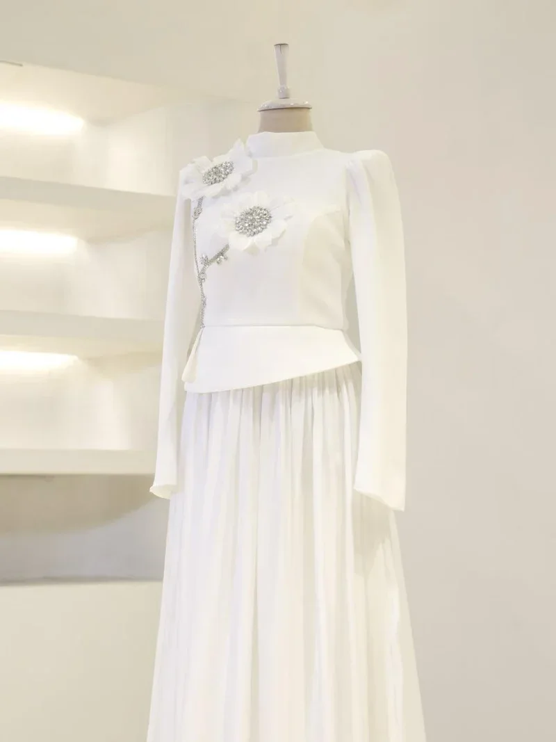 Novara Modest Evening Dress