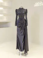 Orencia Modest Evening Dress