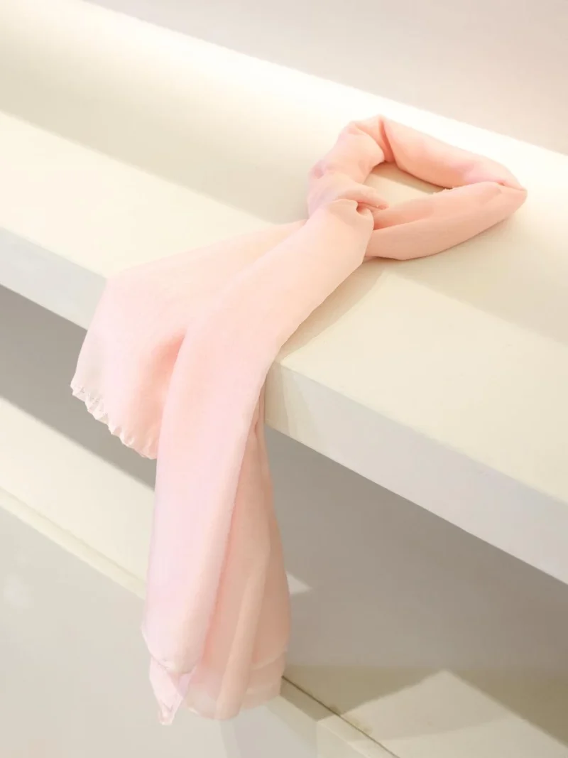 Powder Evening Shawl Fabric