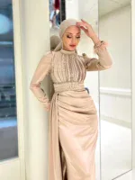 Riva Modest Evening Dress