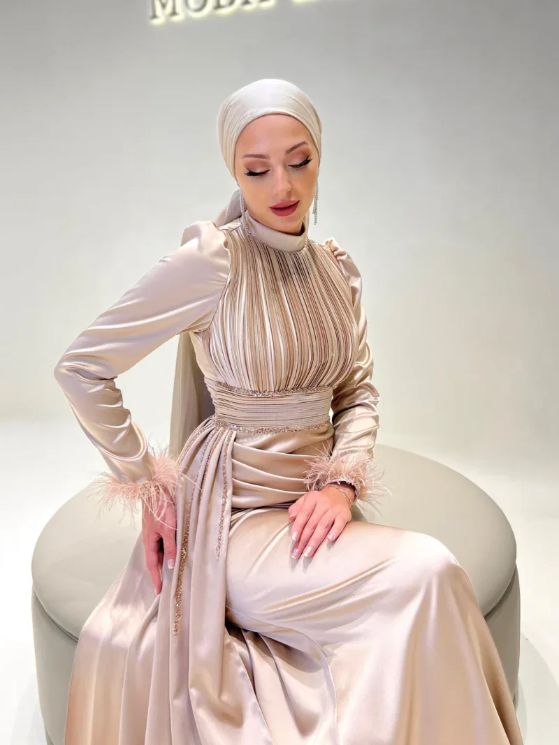 Riva Modest Evening Dress