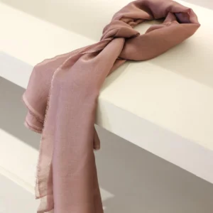 Rose Pink Evening Shawl Fabric