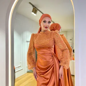 Ruby Modest Evening Dress