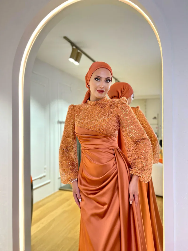 Ruby Modest Evening Dress