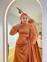 Ruby Modest Evening Dress