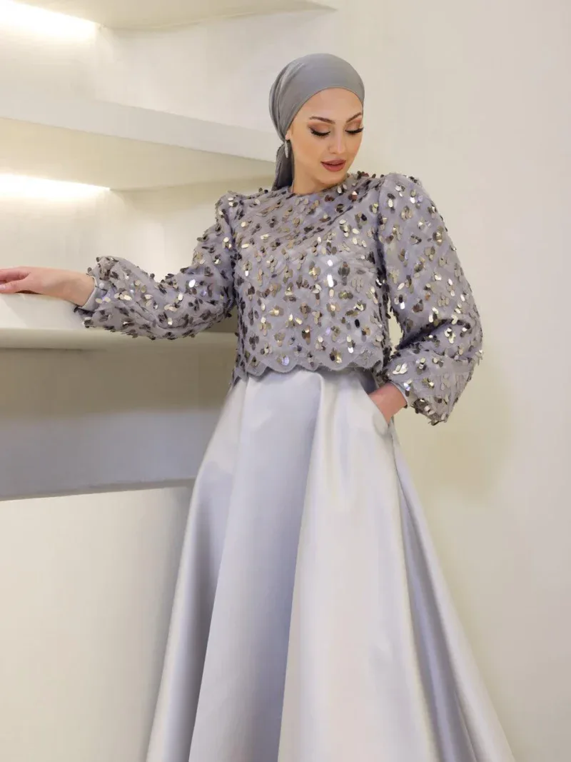 Seleste Modest Evening Dress