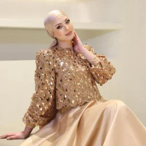 Seleste Modest Evening Dress