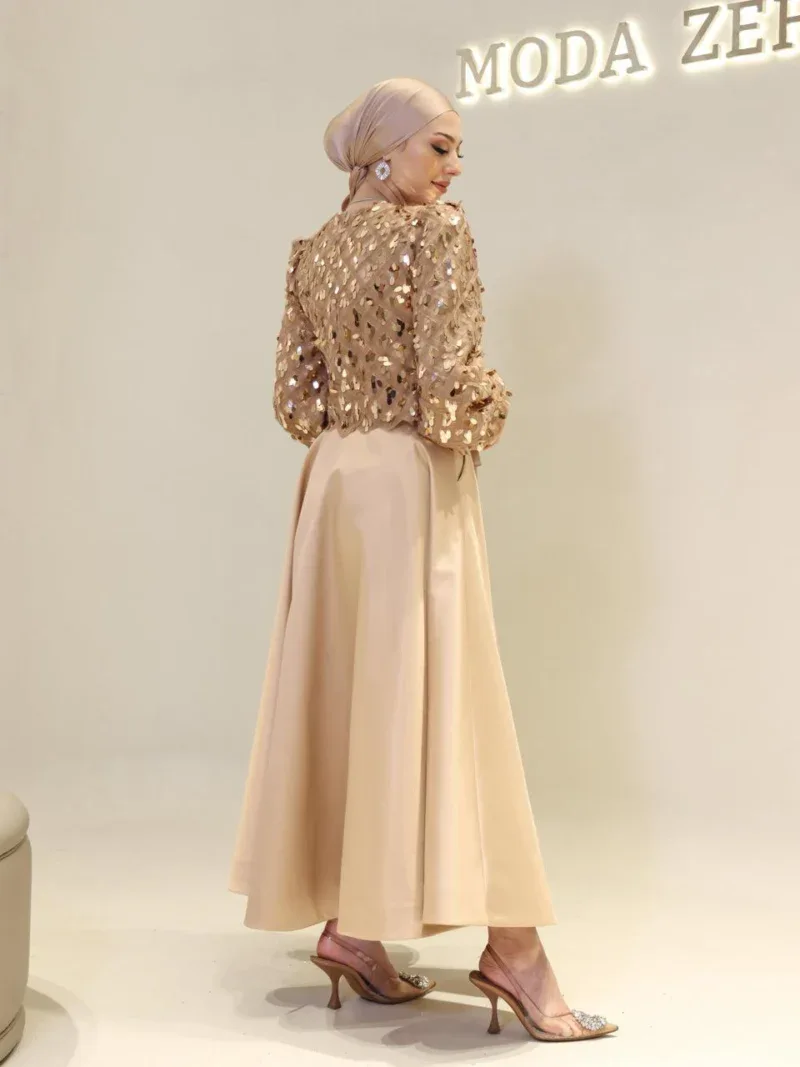 Seleste Modest Evening Dress