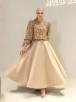 Seleste Modest Evening Dress