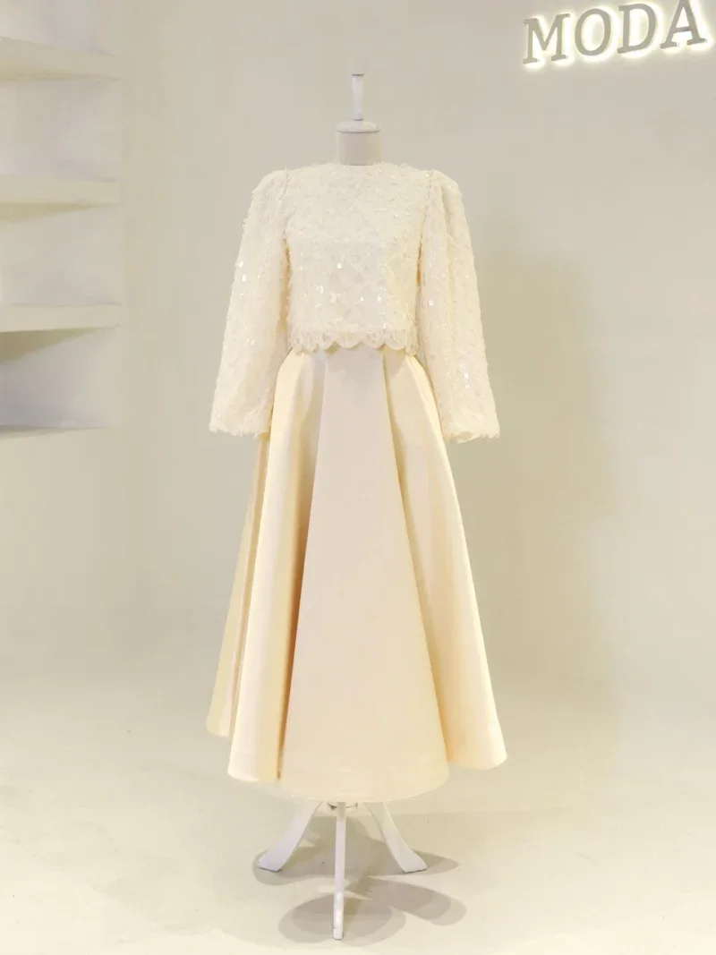 Seleste Modest Evening Dress