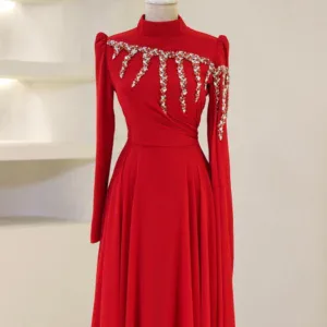 Senorita Modest Evening Dress