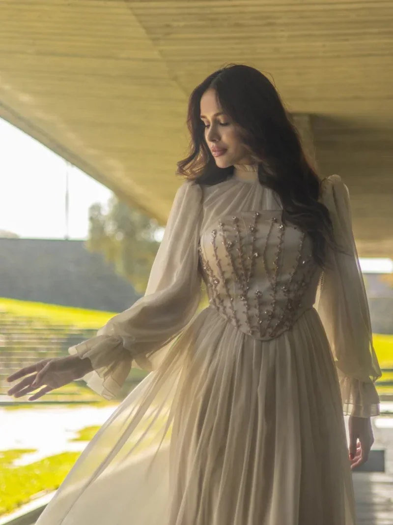 Shirin Modest Evening Dress