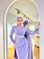 Soraya Modest Evening Dress