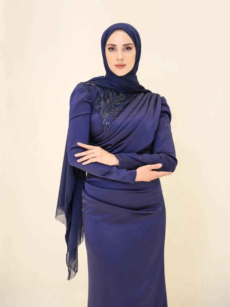 Sude Modest Evening Dress