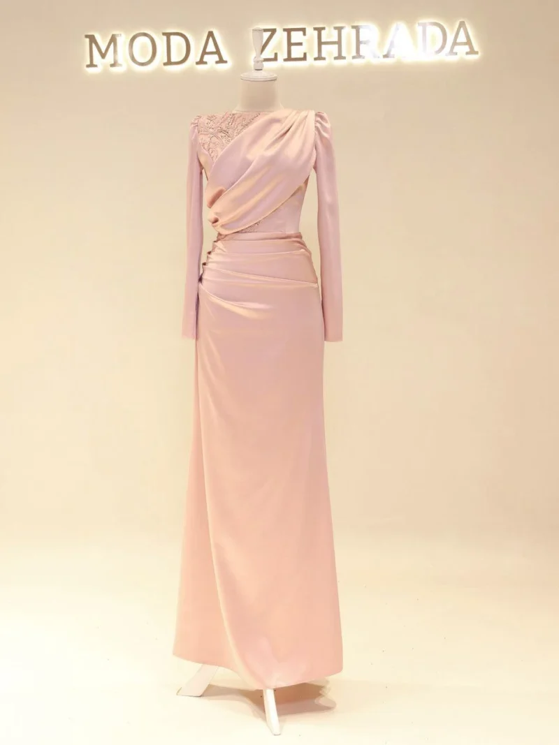 Sude Modest Evening Dress