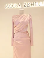 Sude Modest Evening Dress