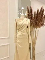 Sude Modest Evening Dress