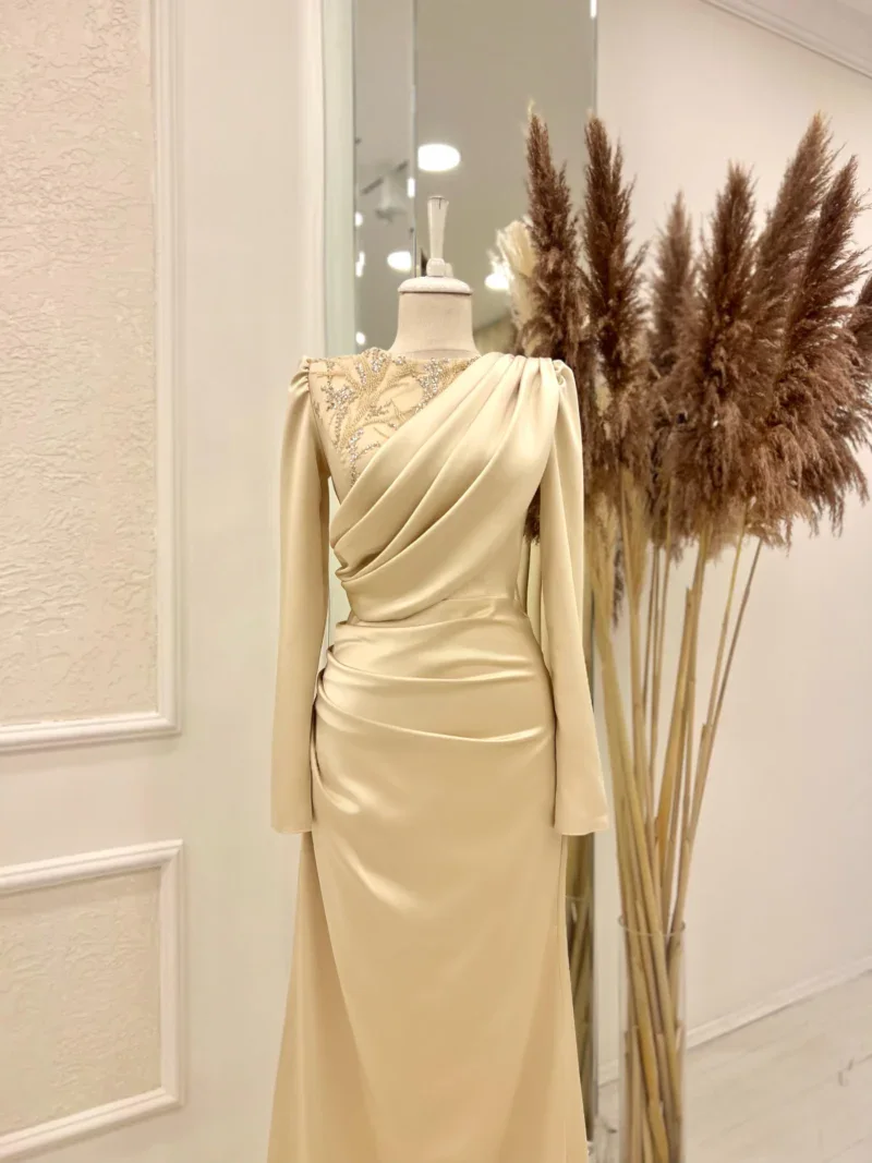 Sude Modest Evening Dress