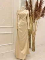 Sude Modest Evening Dress