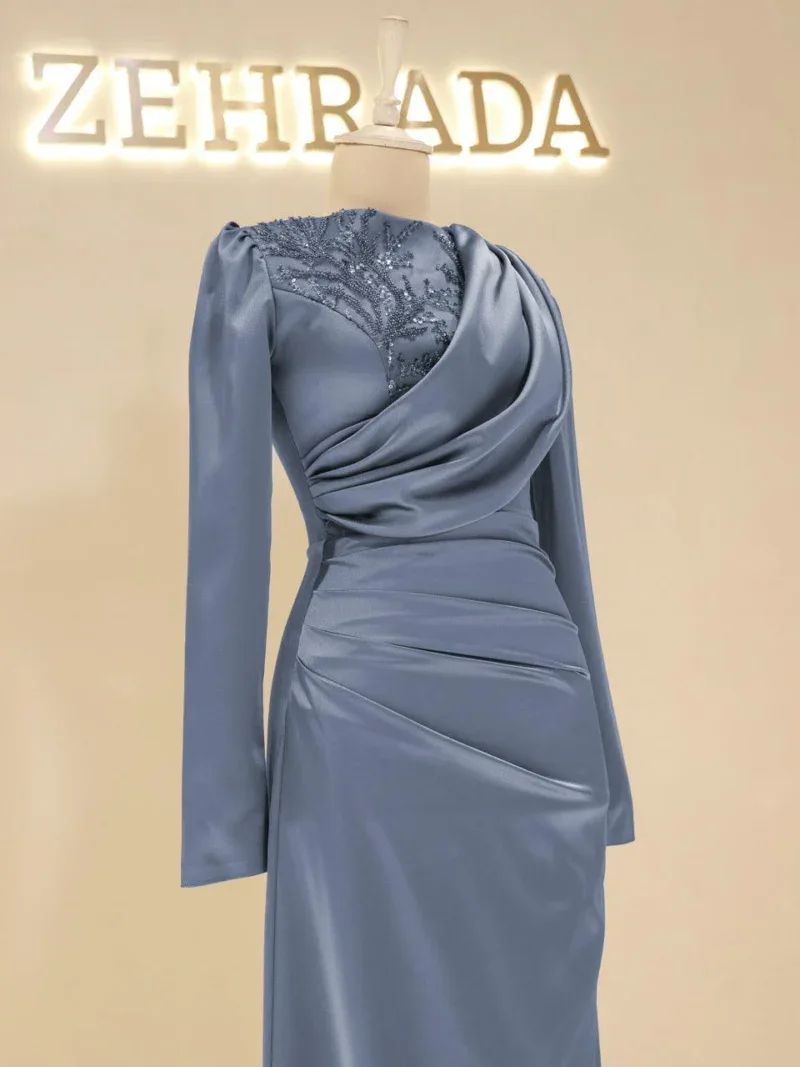 Sude Modest Evening Dress