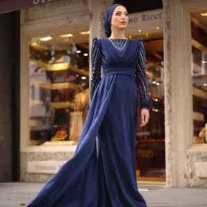 Suna Modest Evening Dress