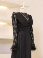 Suna Modest Evening Dress