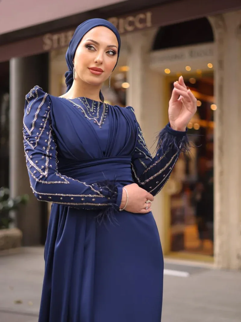 Suna Modest Evening Dress