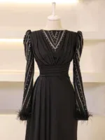 Suna Modest Evening Dress