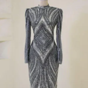 Tara Modest Evening Dress