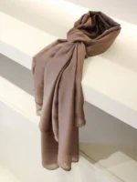 Taupe Evening Shawl Fabric