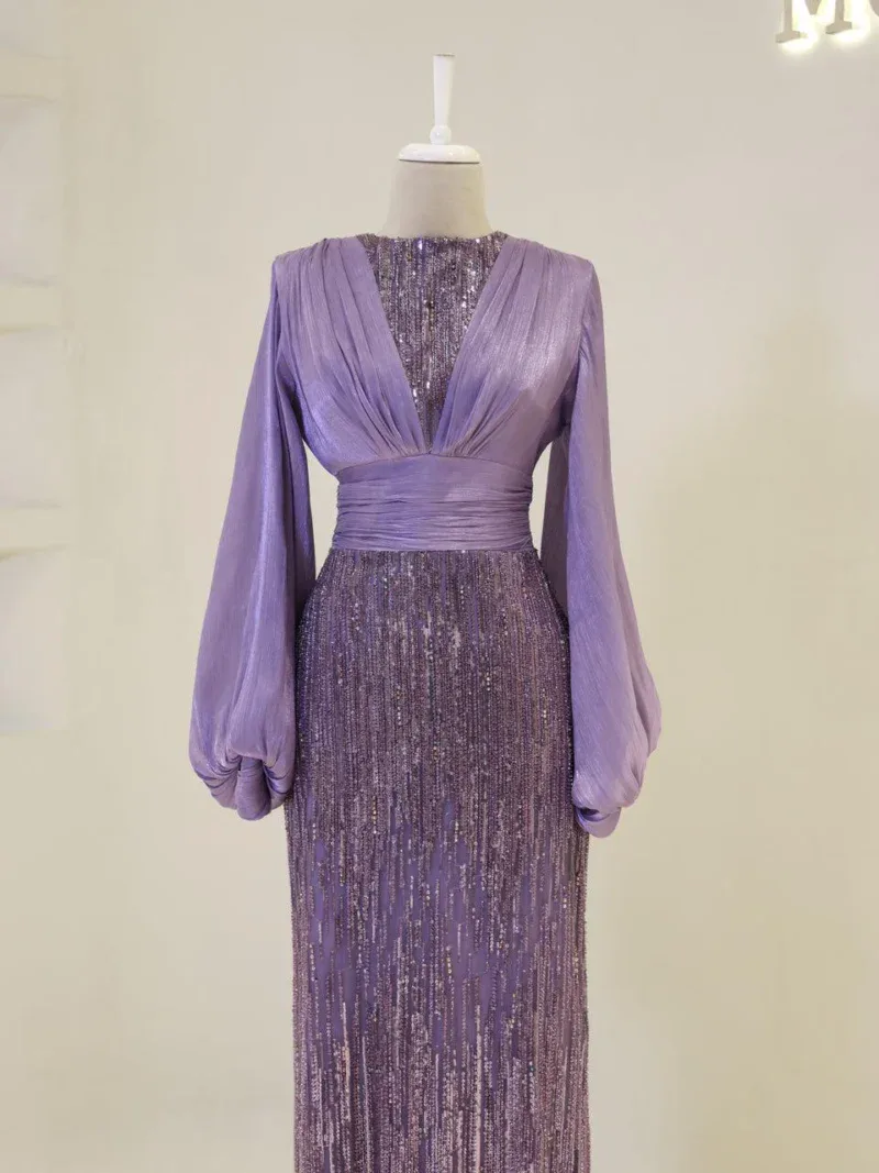 Tomris Modest Evening Dress