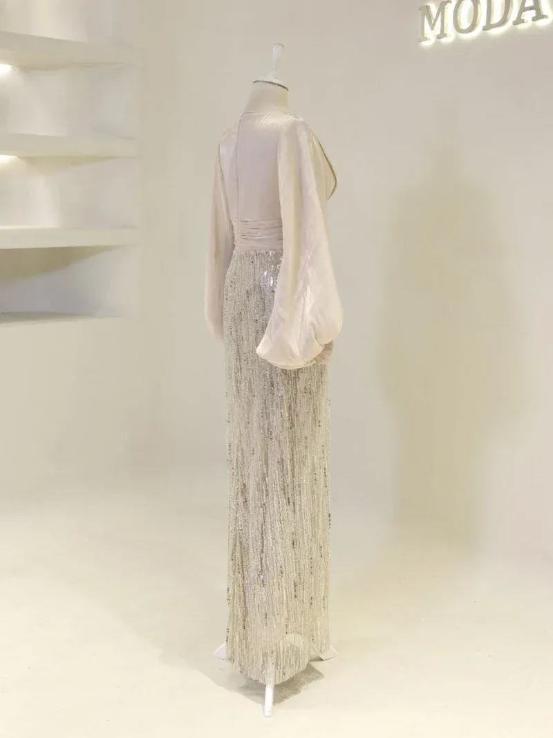 Tomris Modest Evening Dress